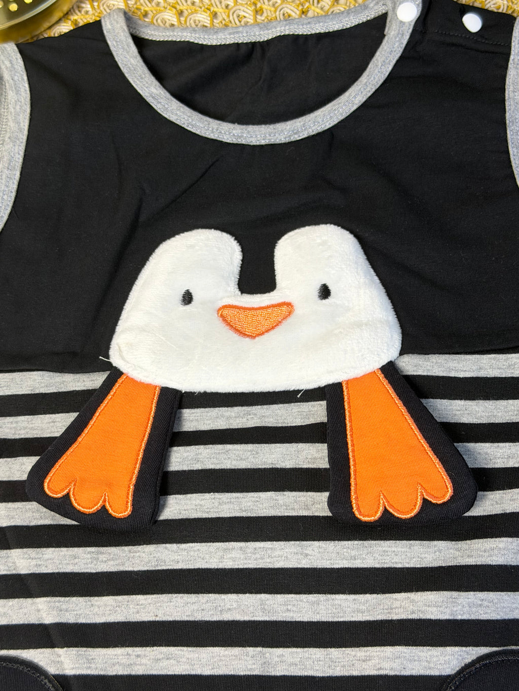Enterizo pingüino a rayas