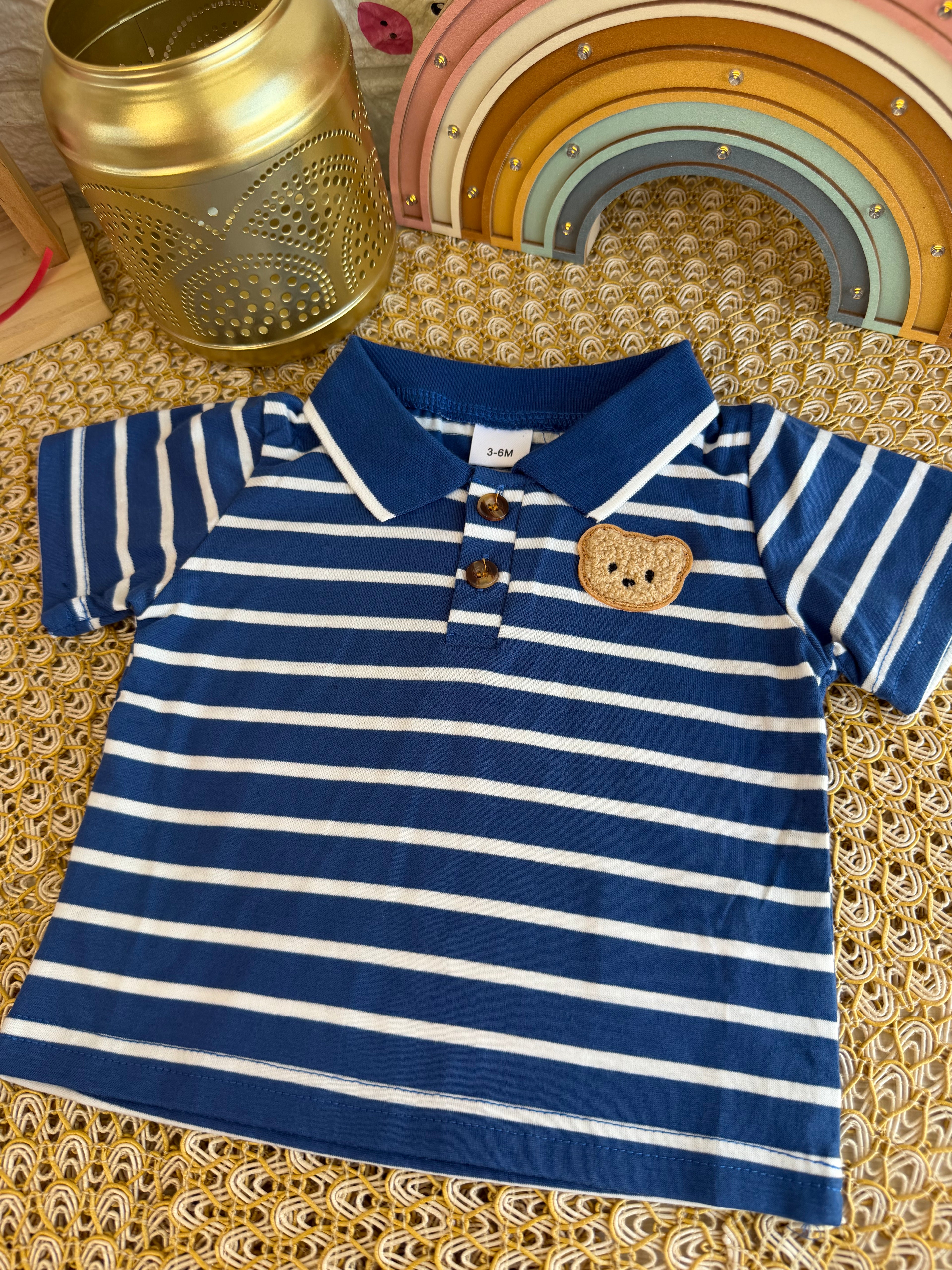Camisetas ositos a rayas