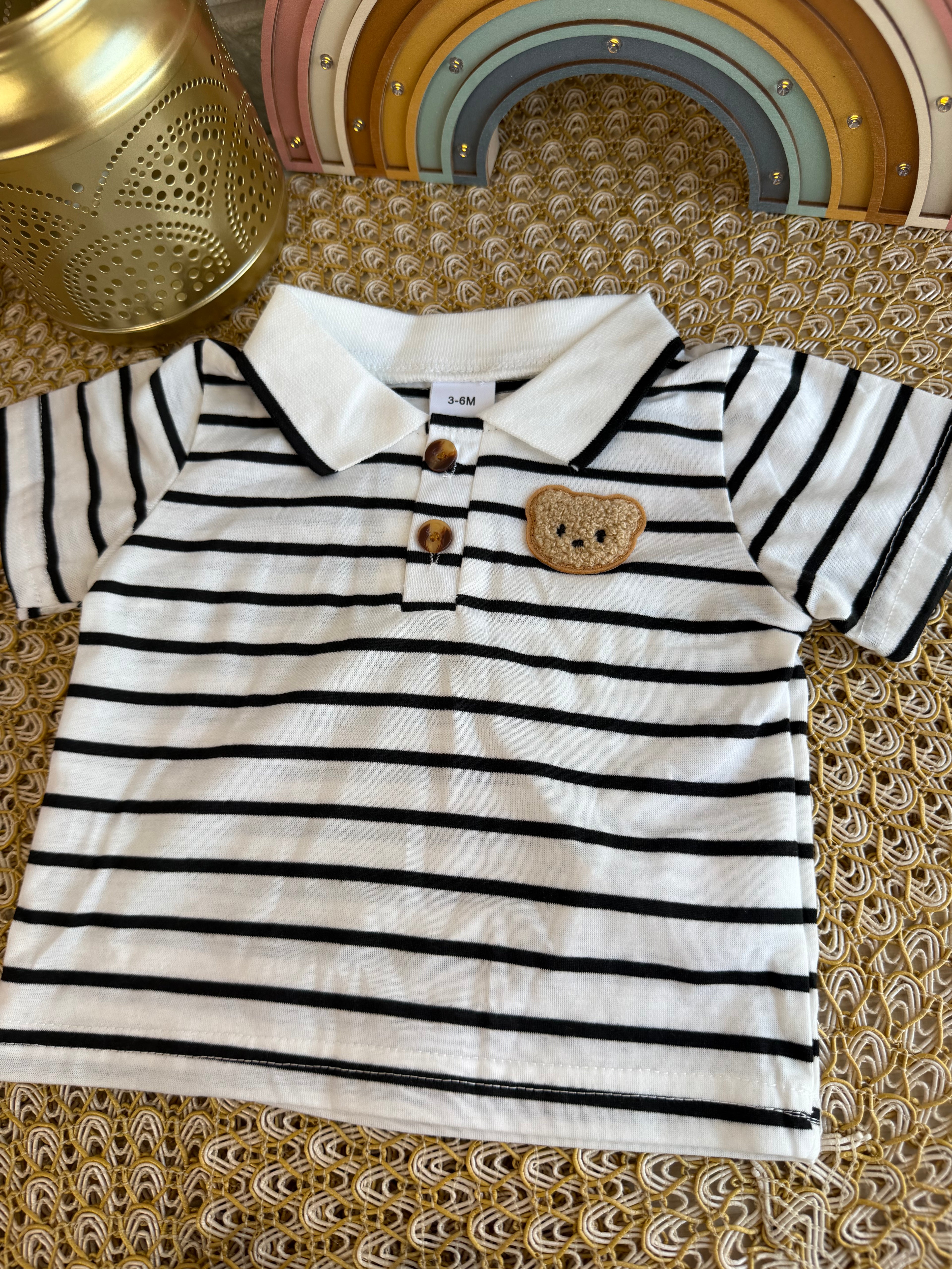 Camisetas ositos a rayas