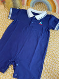 Enterizo azul barquito