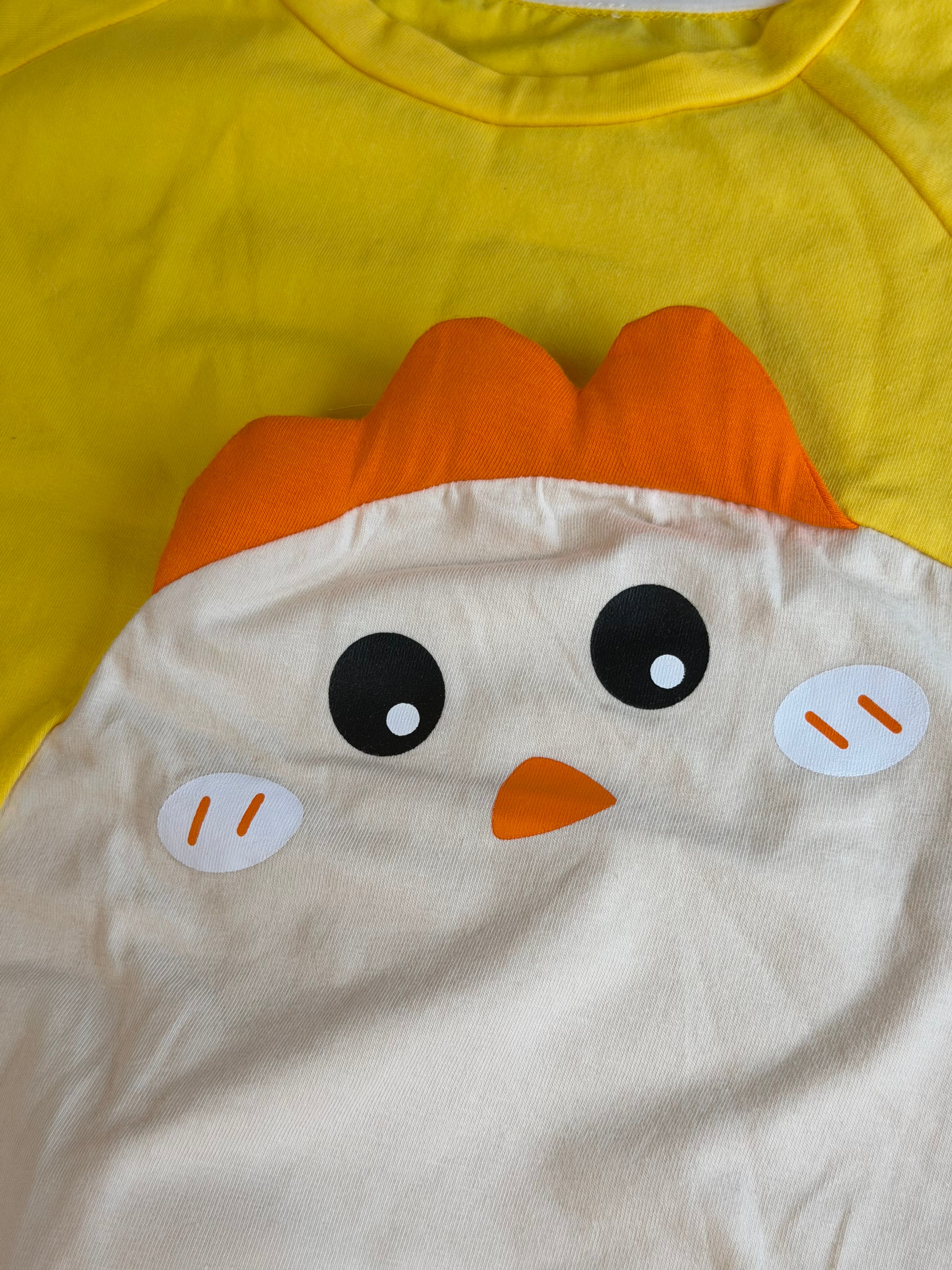 Enterizo pollito con colita