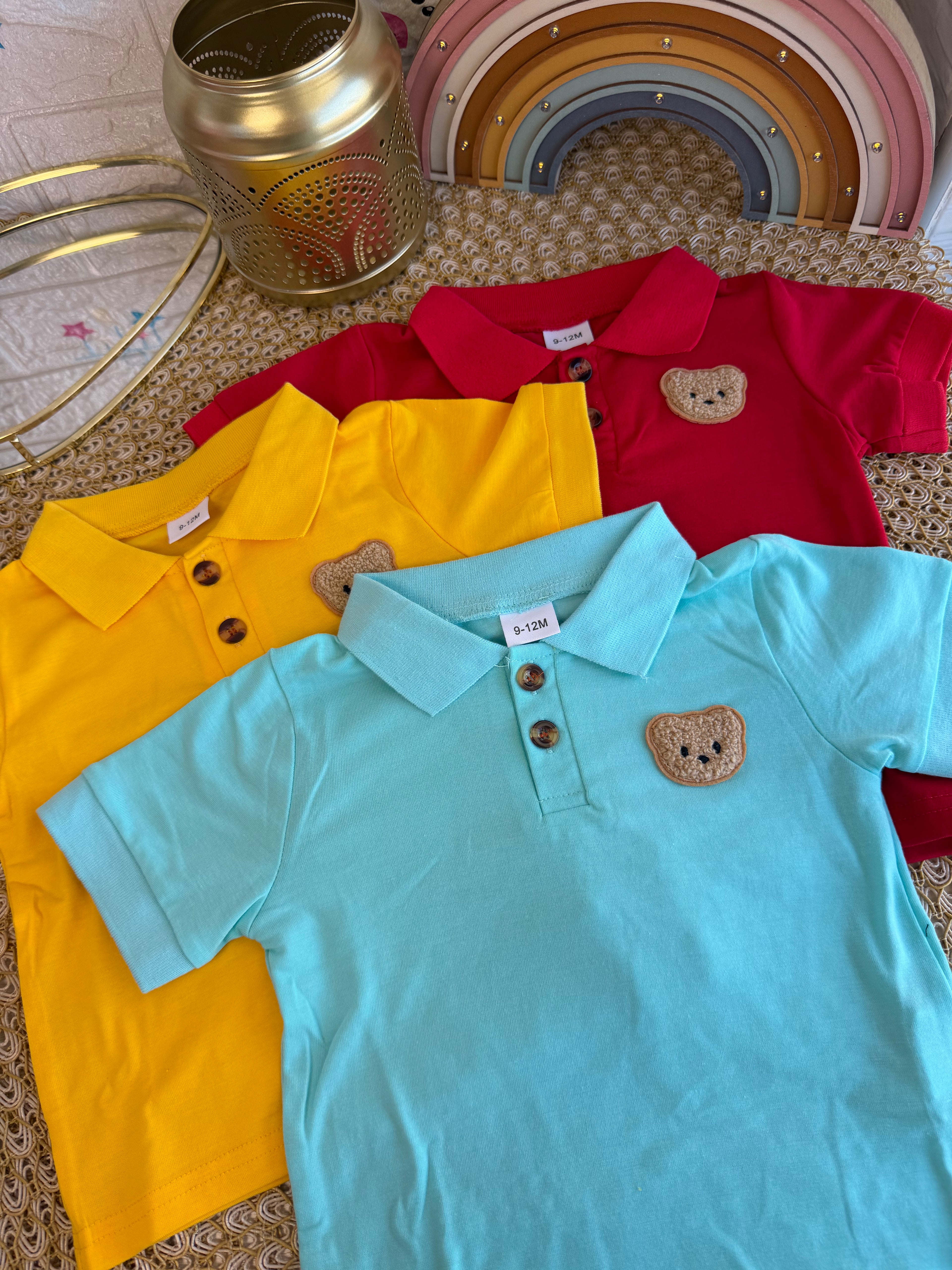 Camisetas osito colores