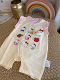 Enterizo Hello Kitty crema
