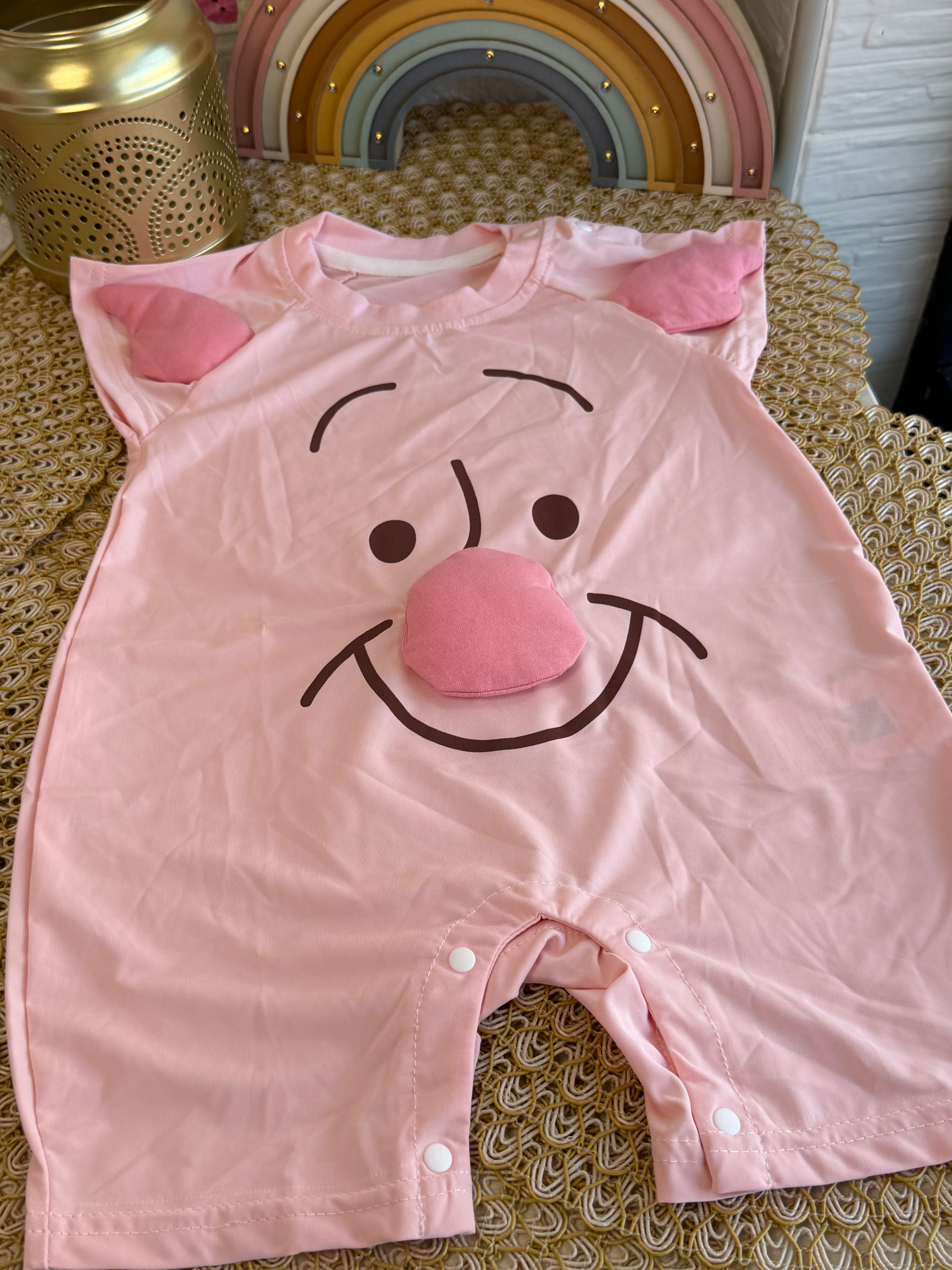 Enterizo Piglet rosa