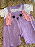 Enterizo conejito morado