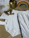 Conjunto 2 piezas blanco osito 96065