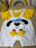 Enterizo amarillo perrito