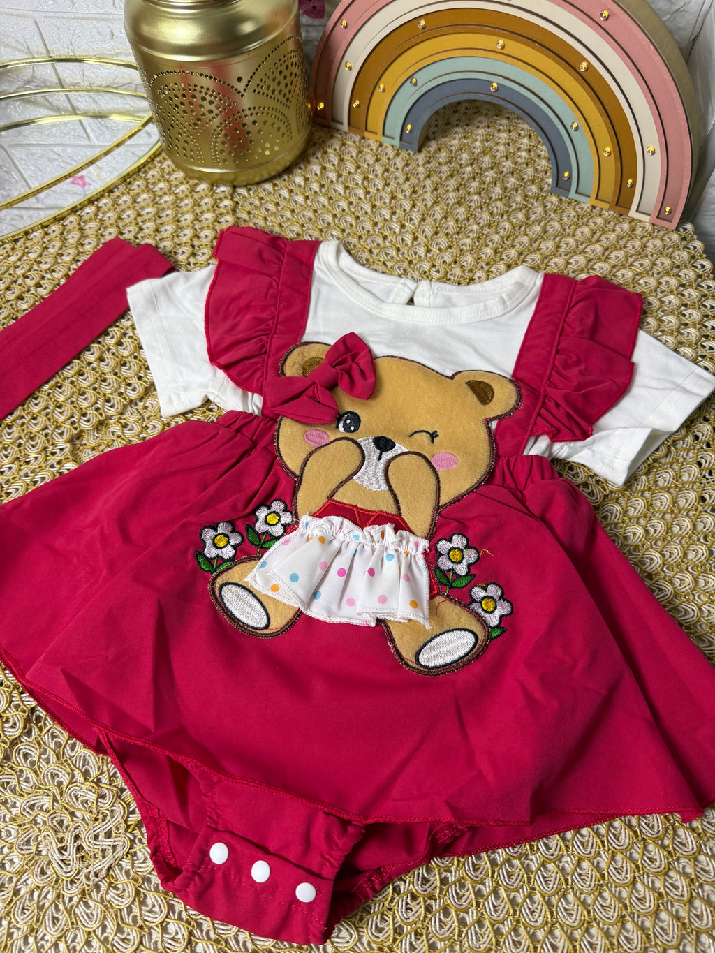 Body osito rojo