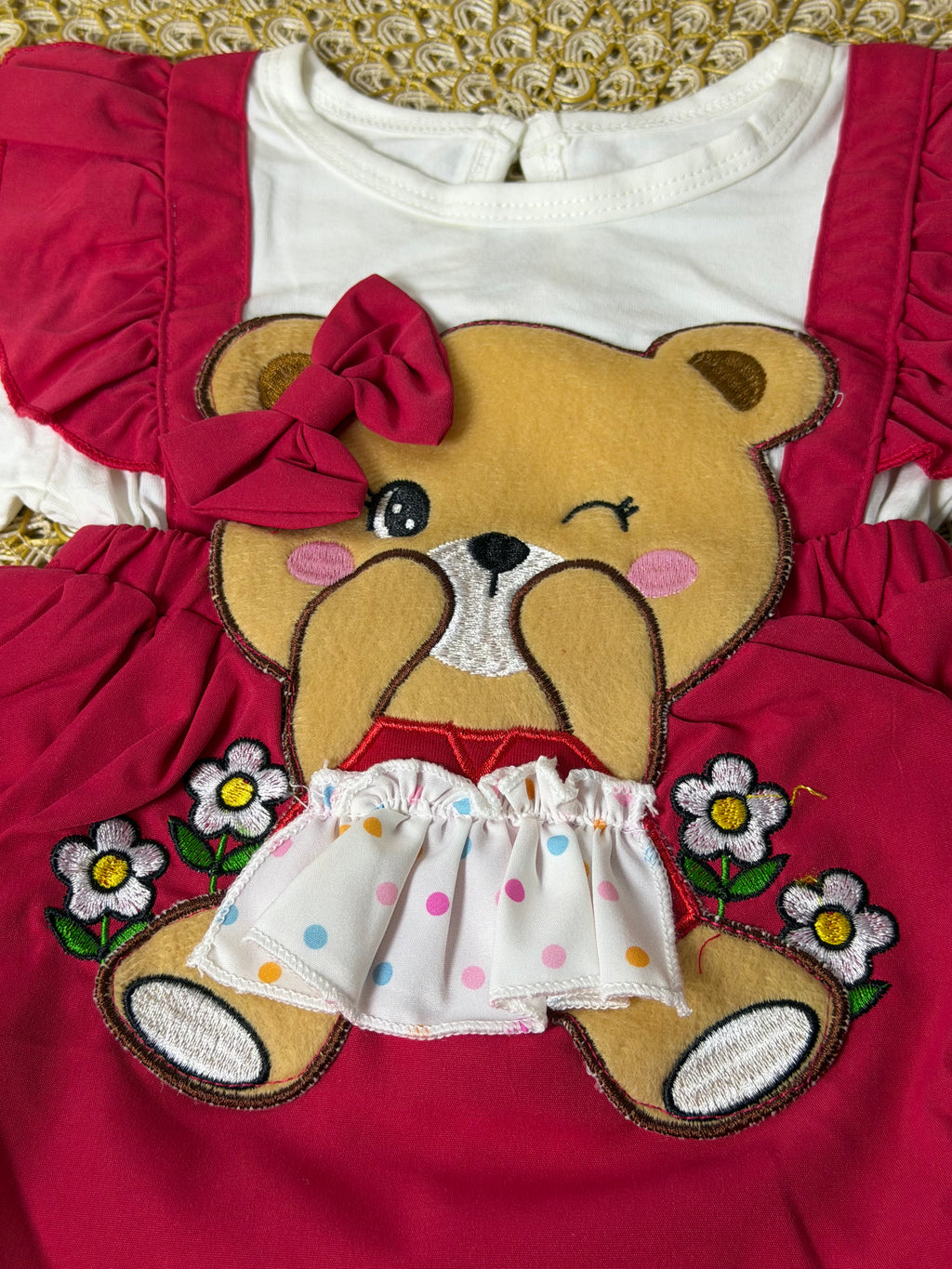 Body osito rojo