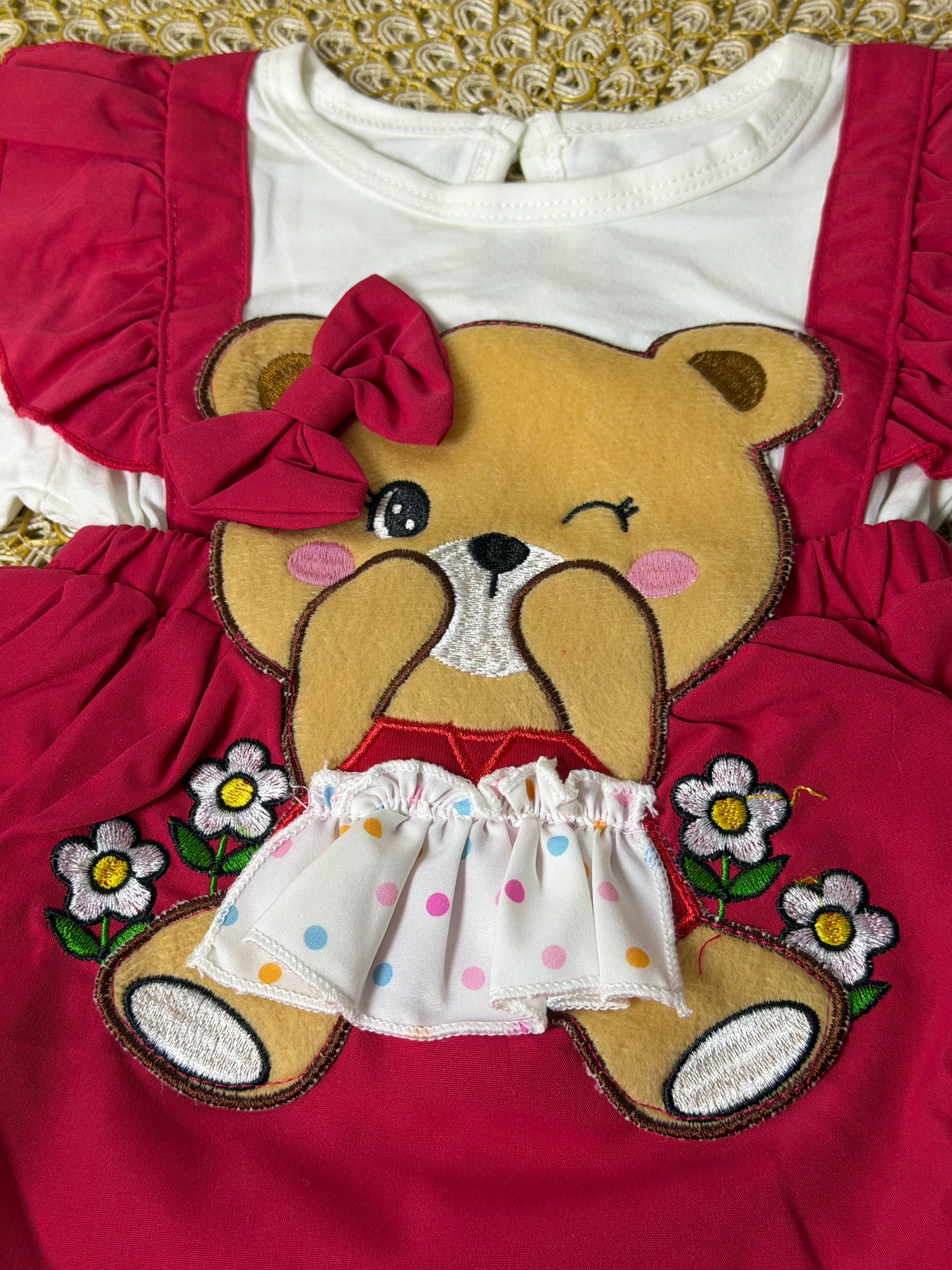 Body osito rojo