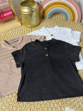 Camiseta con dos botones