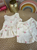 Conjunto 2 piezas florado fresco