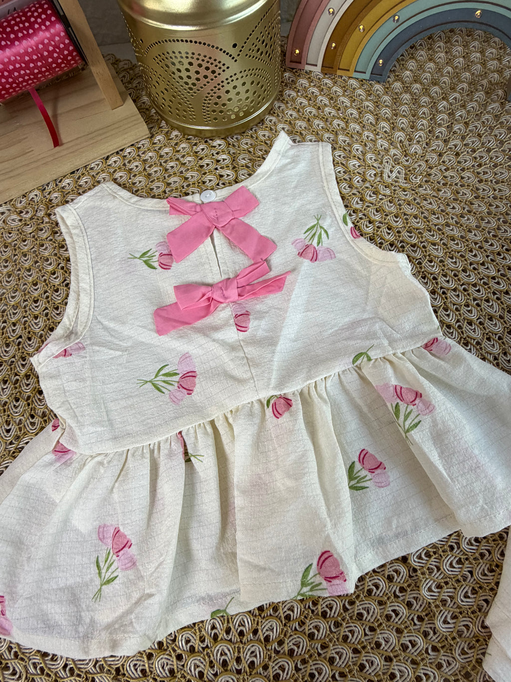 Conjunto 2 piezas florado fresco