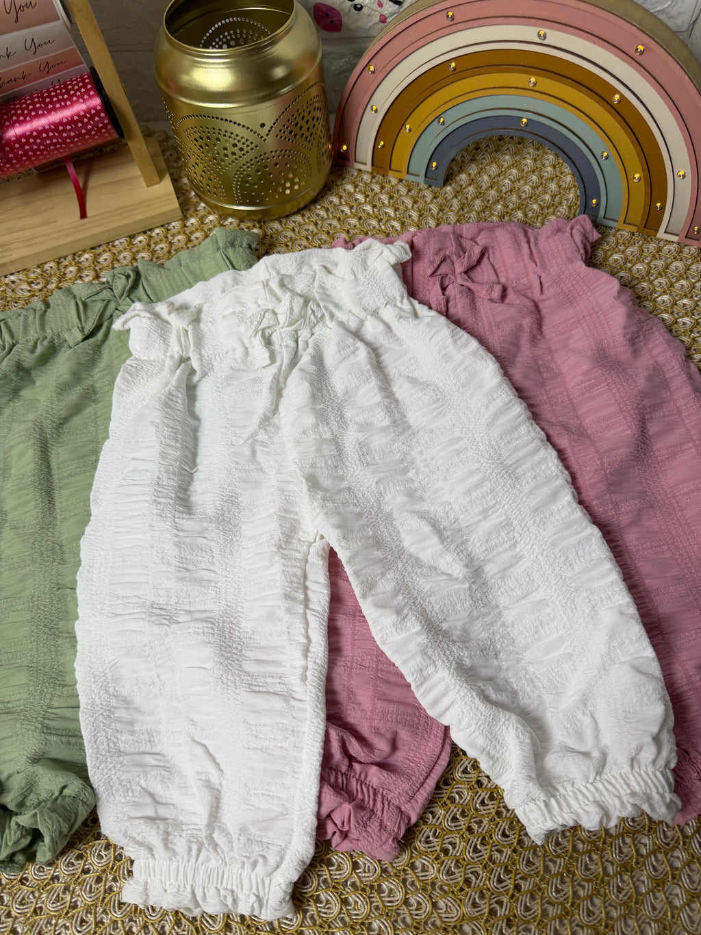 Pantalones frescos con pretina