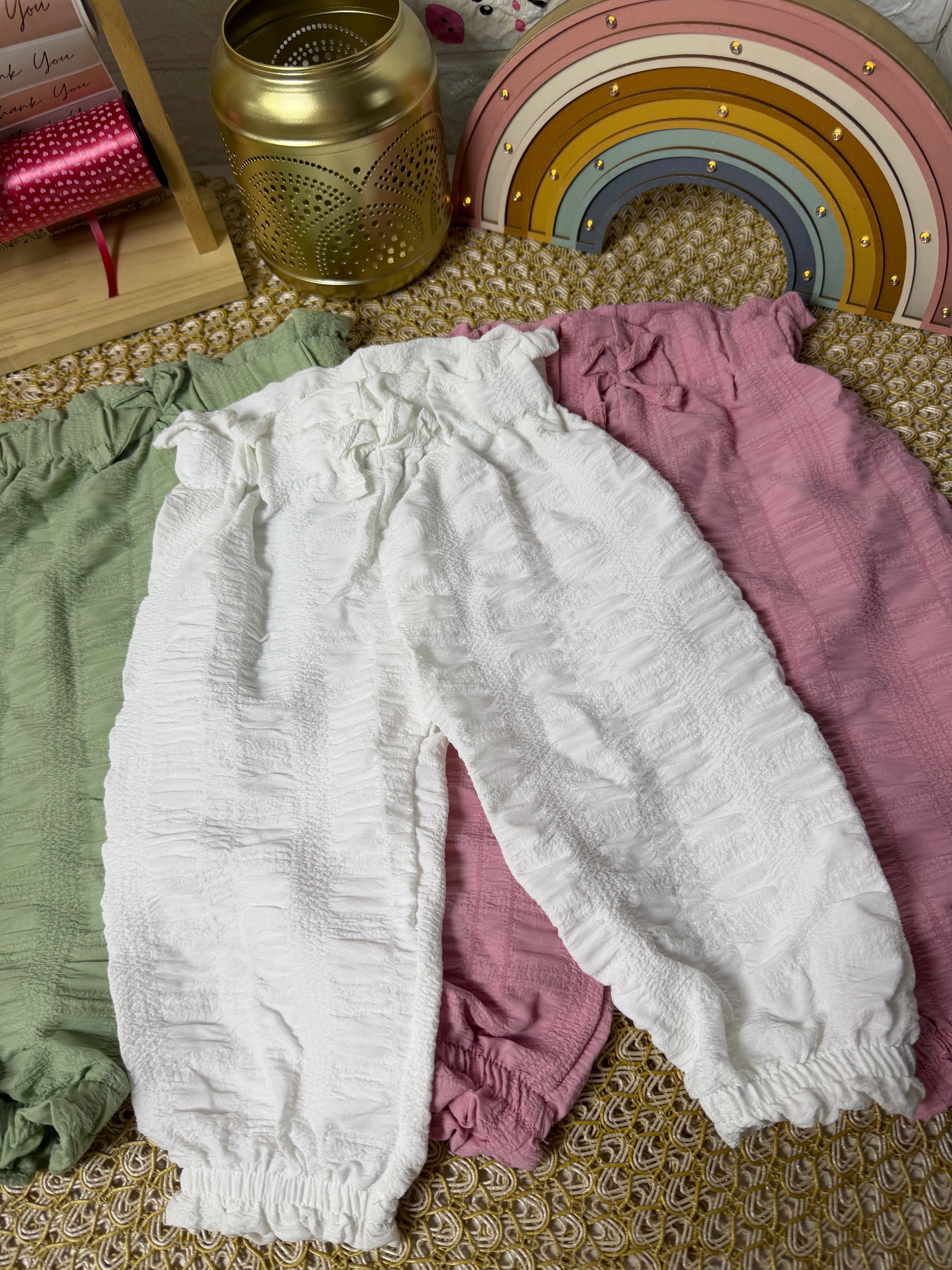 Pantalones frescos con pretina