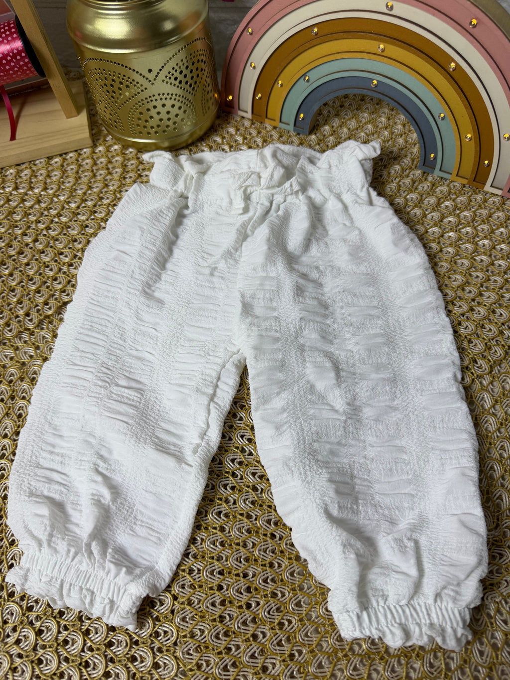 Pantalones frescos con pretina