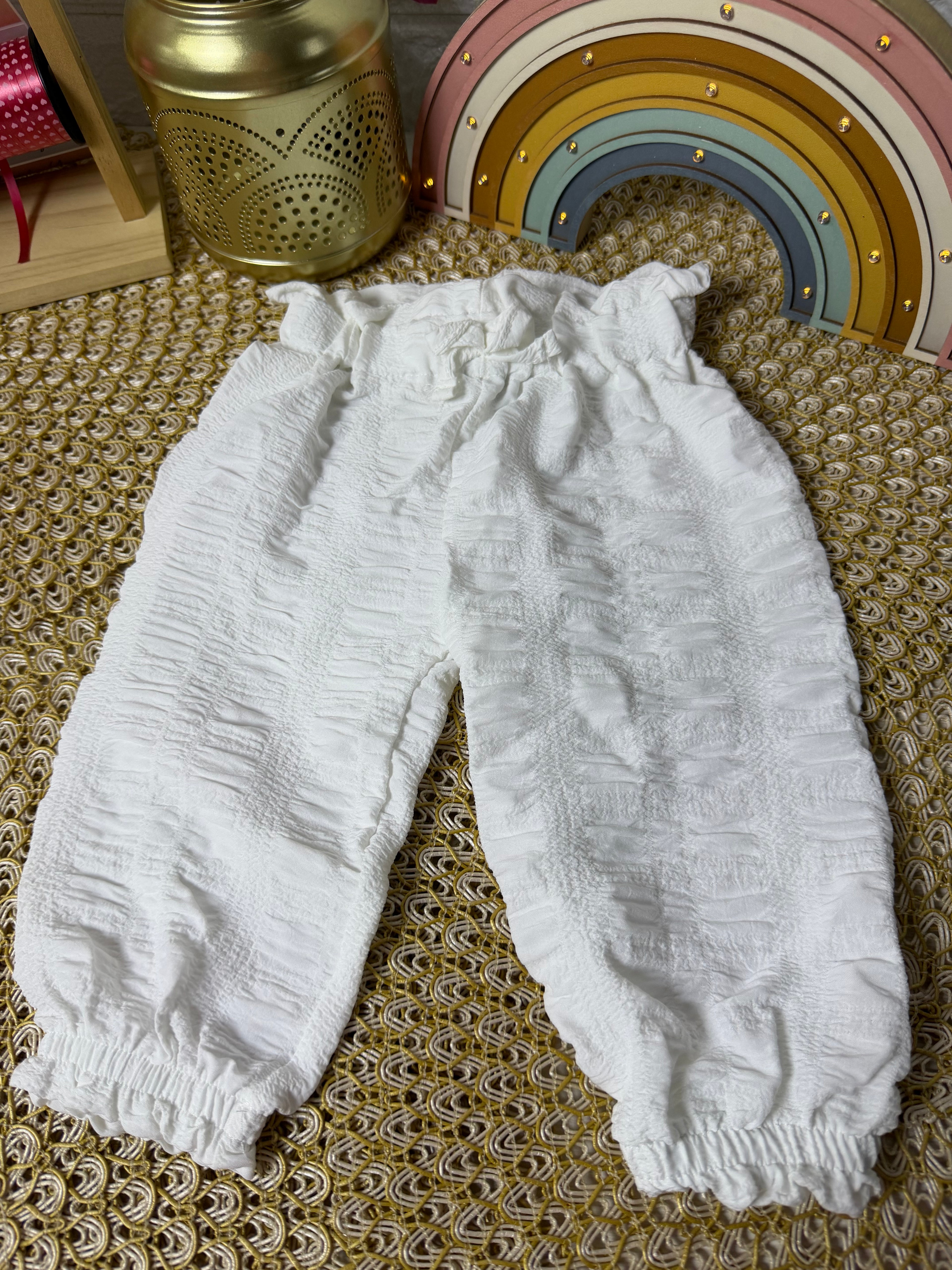 Pantalones frescos con pretina