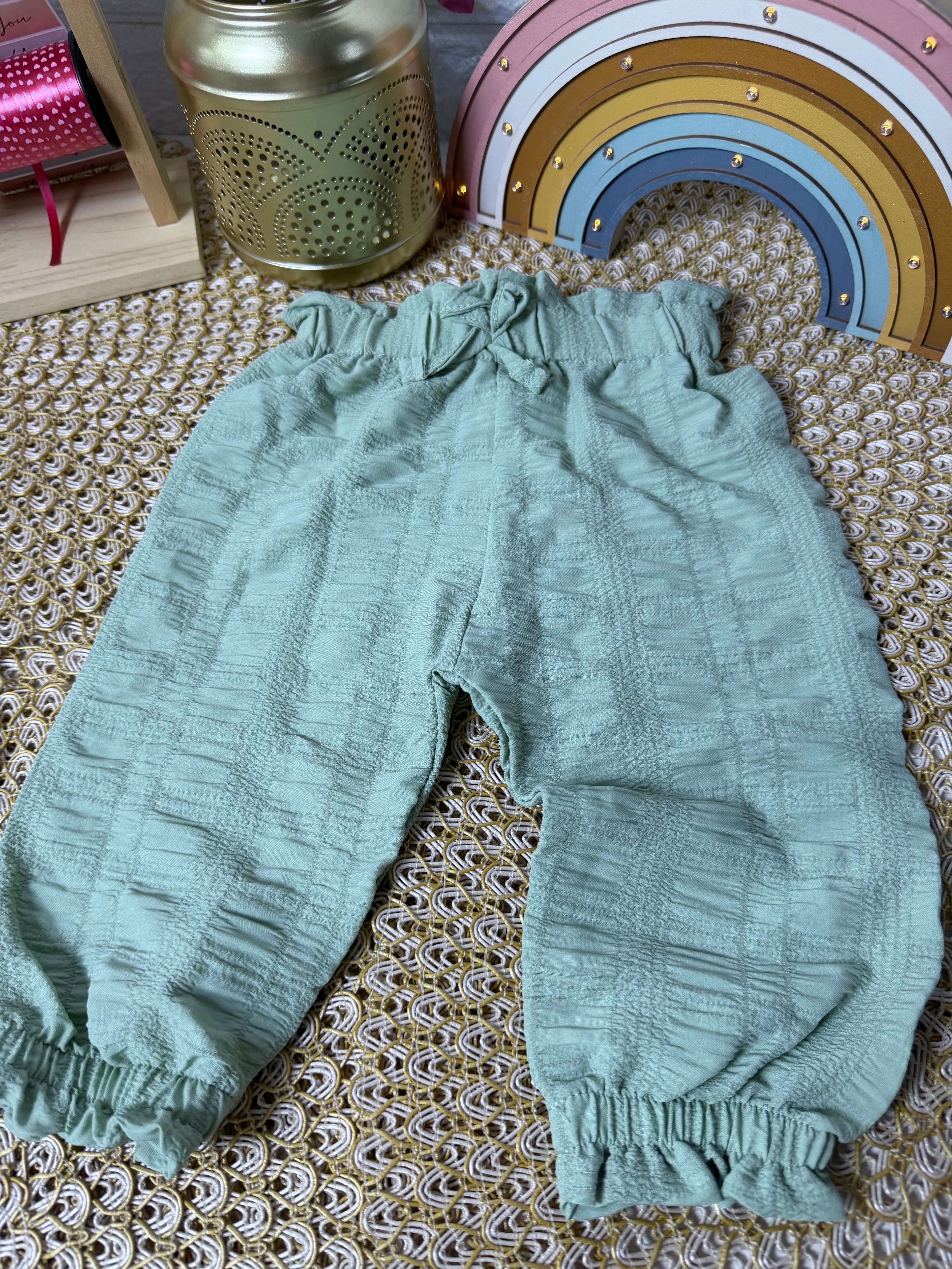 Pantalones frescos con pretina