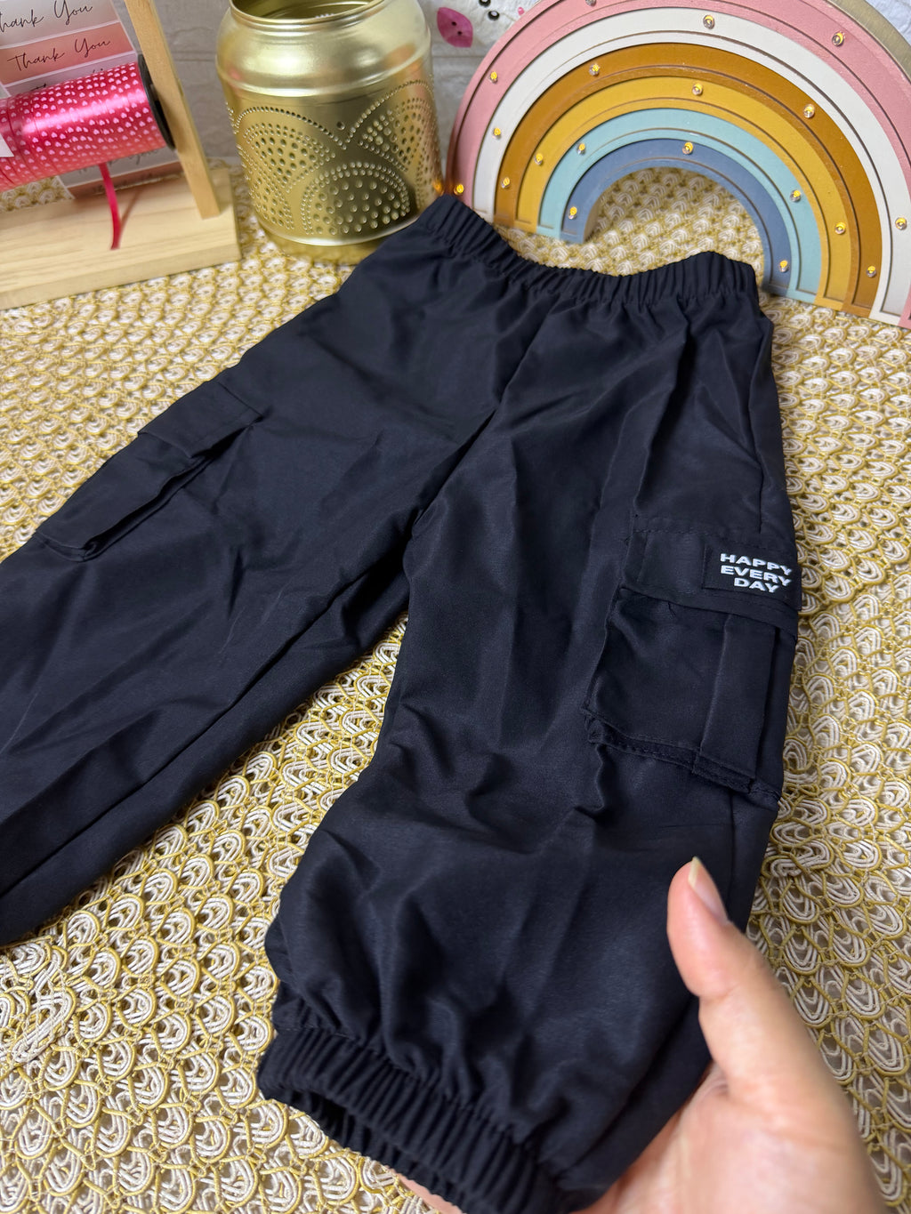 Pantalones deportivos dos bolsillos