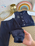 Conjunto 2 piezas azul marino A