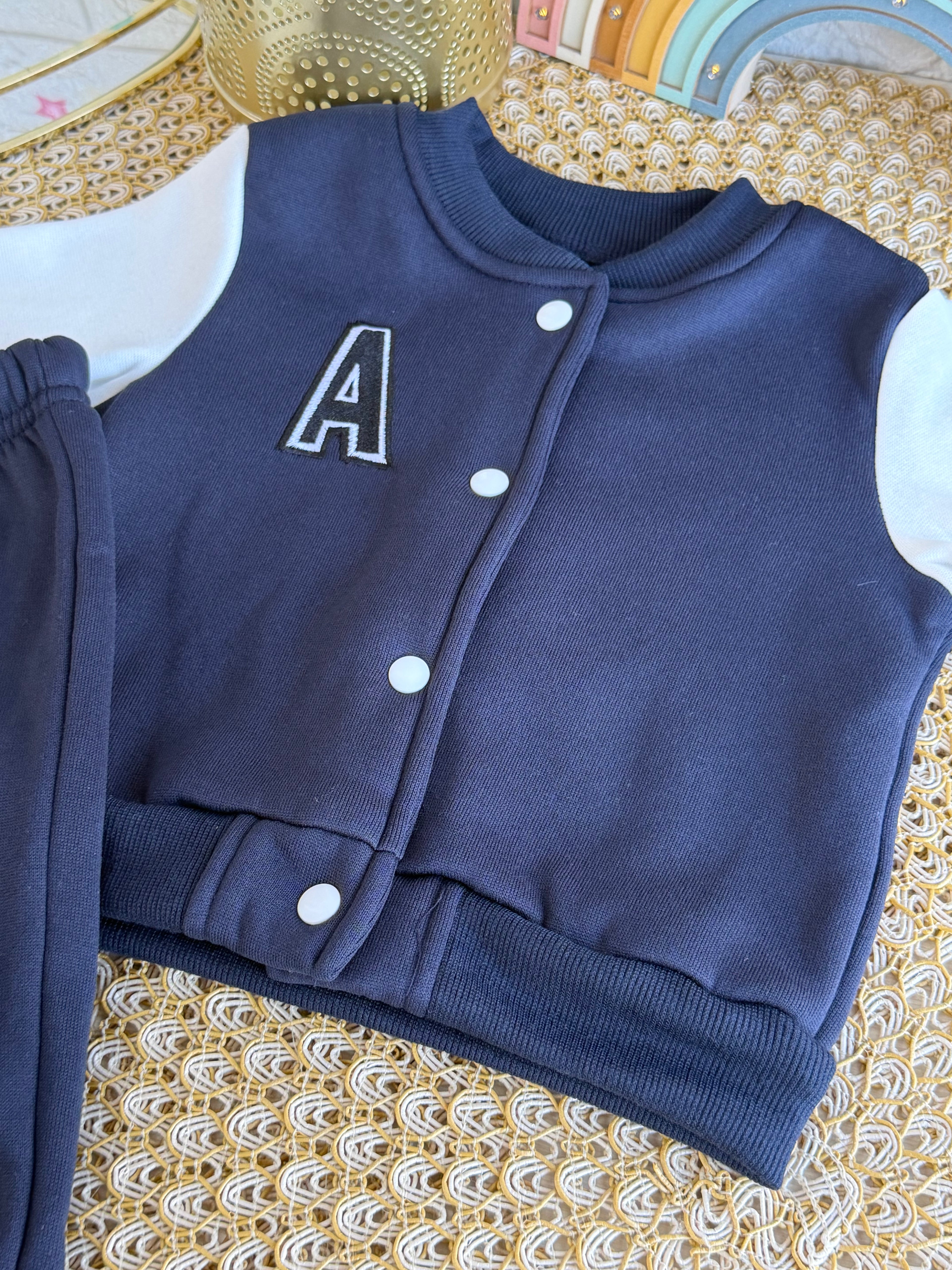 Conjunto 2 piezas azul marino A