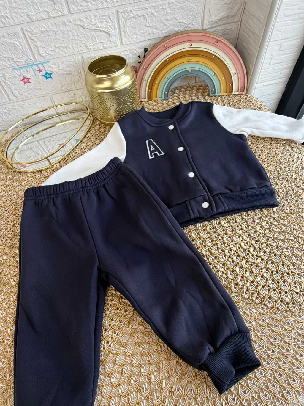 Conjunto 2 piezas azul marino A