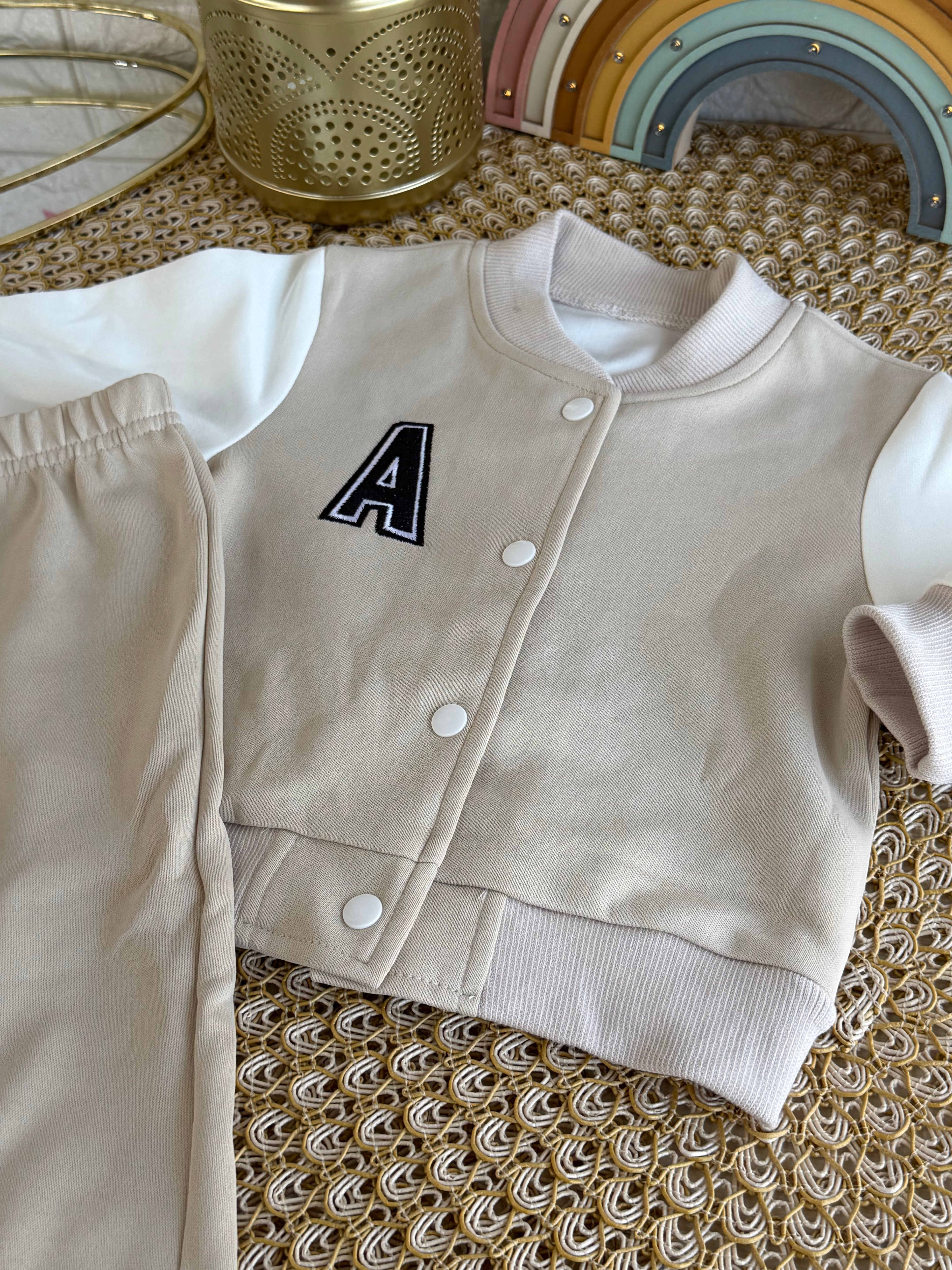 Conjunto 2 piezas beige A